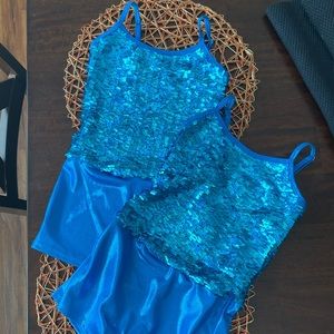 1 Girl's gymnastics leotard/dance costume